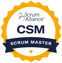 CSM certified by Scrum Alliance