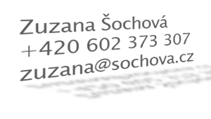 Contact - Zuzana Sochova Contact - Zuzana Sochova