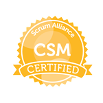 CSM certified by Scrum Alliance