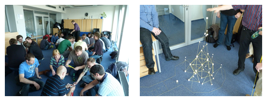 Tulming Agile teambuilding - have fun, play games.