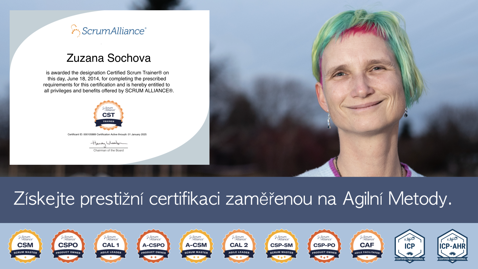 Agile a Scrum Certifikace, Agilni metody, ScrumAlliance, ICAgile